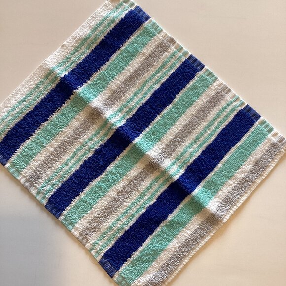 1 White Bath Towel 3 Hand Towels 1 Face Cloth White & Cream Guest Towels Linens - Picture 8 of 8